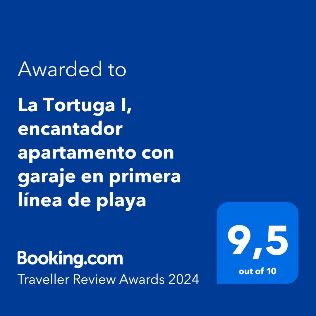 La Tortuga I, Encantador Apartamento Con Garaje En Primera Linea De Playa طريفة المظهر الخارجي الصورة